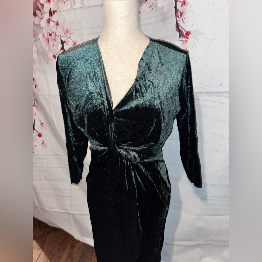 Zara collection Green Dress